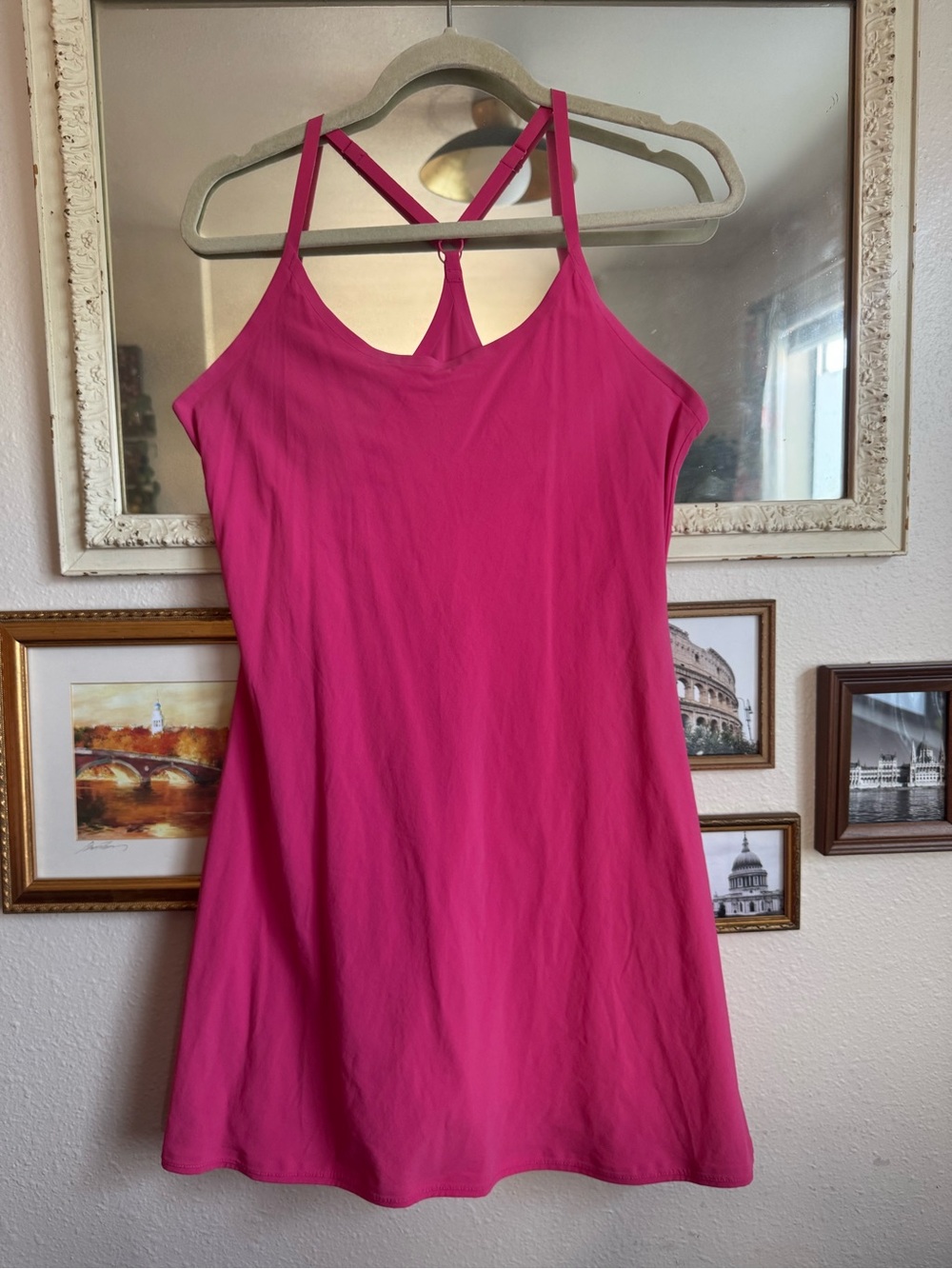 Outdoor Voices Hot Pink Exercise Dress